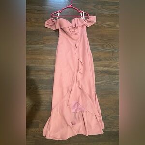 JJ’s House Bridesmaid Formal Dress in Vintage Mauve Size 0